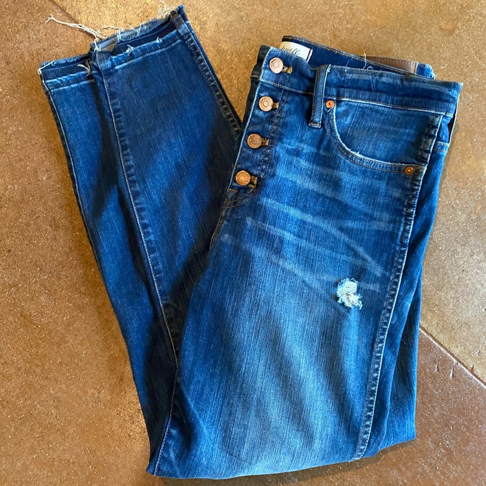 Madewell 10" High Rise Skinny Jeans